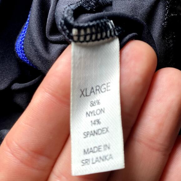 Soma Sport - XL Tank Top - Black and Royal Blue - Workout Ready - Picture 10 of 10